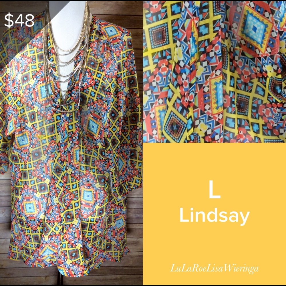 LuLaRoe Lindsay Kimono